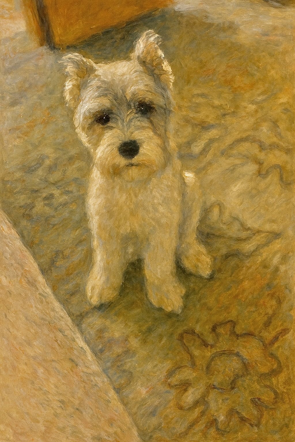 Joey painted in the style of Édouard Manet